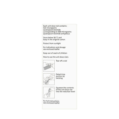 Atrovent 500Mcg Inhalation Solution 20 Vials