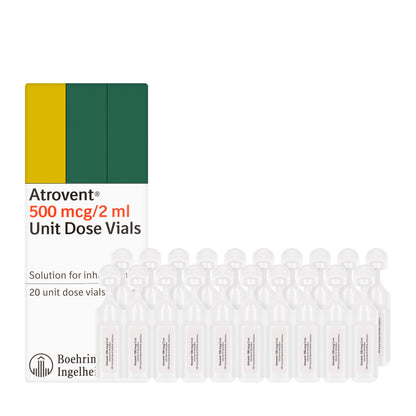 Atrovent 500Mcg Inhalation Solution 20 Vials