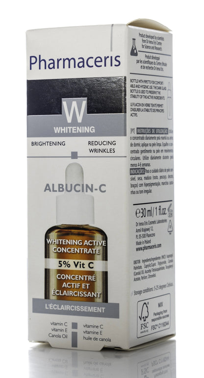 Pharmaceris W Albucin-C Whitening Active Concentrate 5% Vitamin C 30 Ml