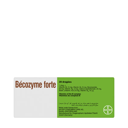 Becozyme Forte Dragees 20 Tablets