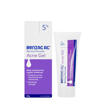 Benzac Ac 5% Gel 60Gm