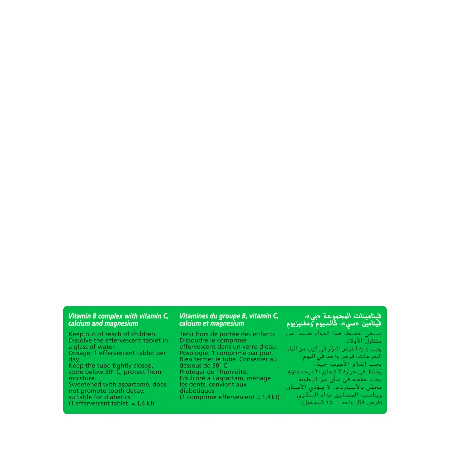 Berocca Calcium + Magnesium Effervescent 10Tablets