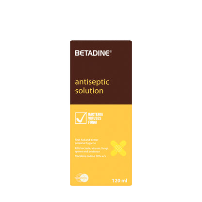 Betadine 10% Antiseptic Solution 120Ml