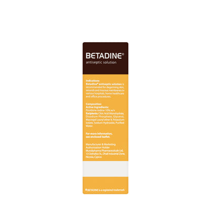 Betadine 10% Antiseptic Solution 120Ml