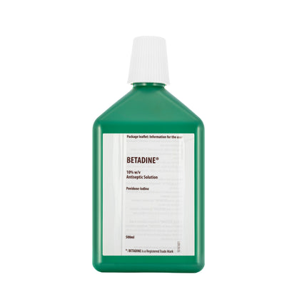 Betadine 10% Antiseptic Solution  500Ml
