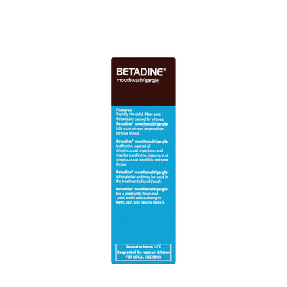 Betadine Mouth Wash 125Ml