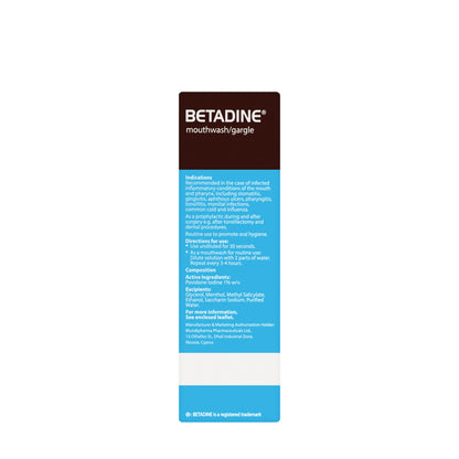 Betadine Mouth Wash 125Ml