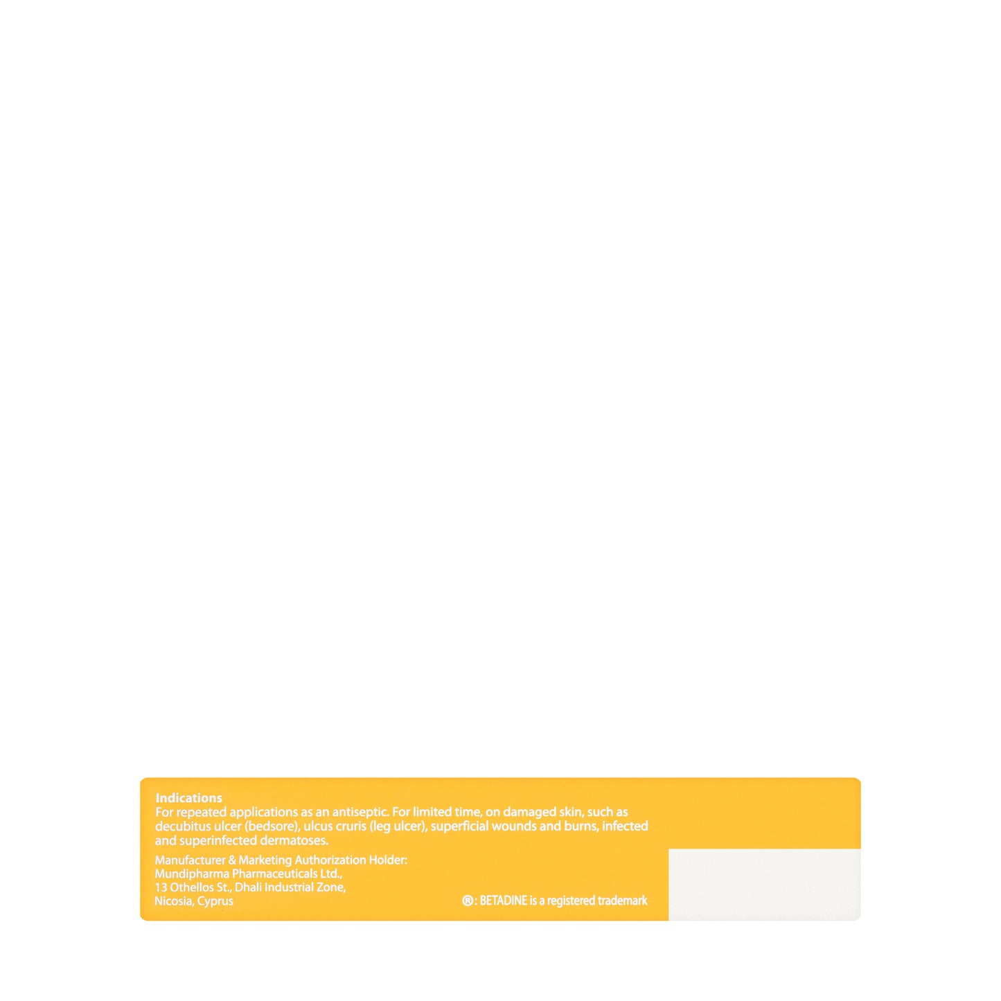 Betadine 10% Ointment 40 Gm