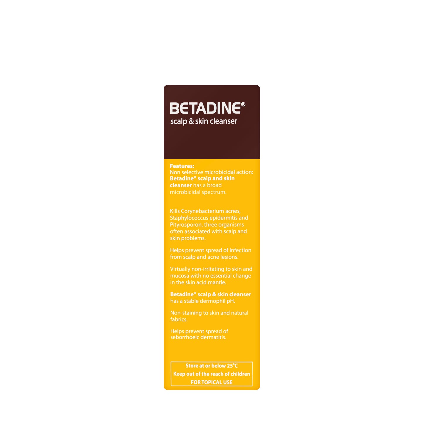 Betadine 7.5% Scalp & Skin Cleanser 125Ml