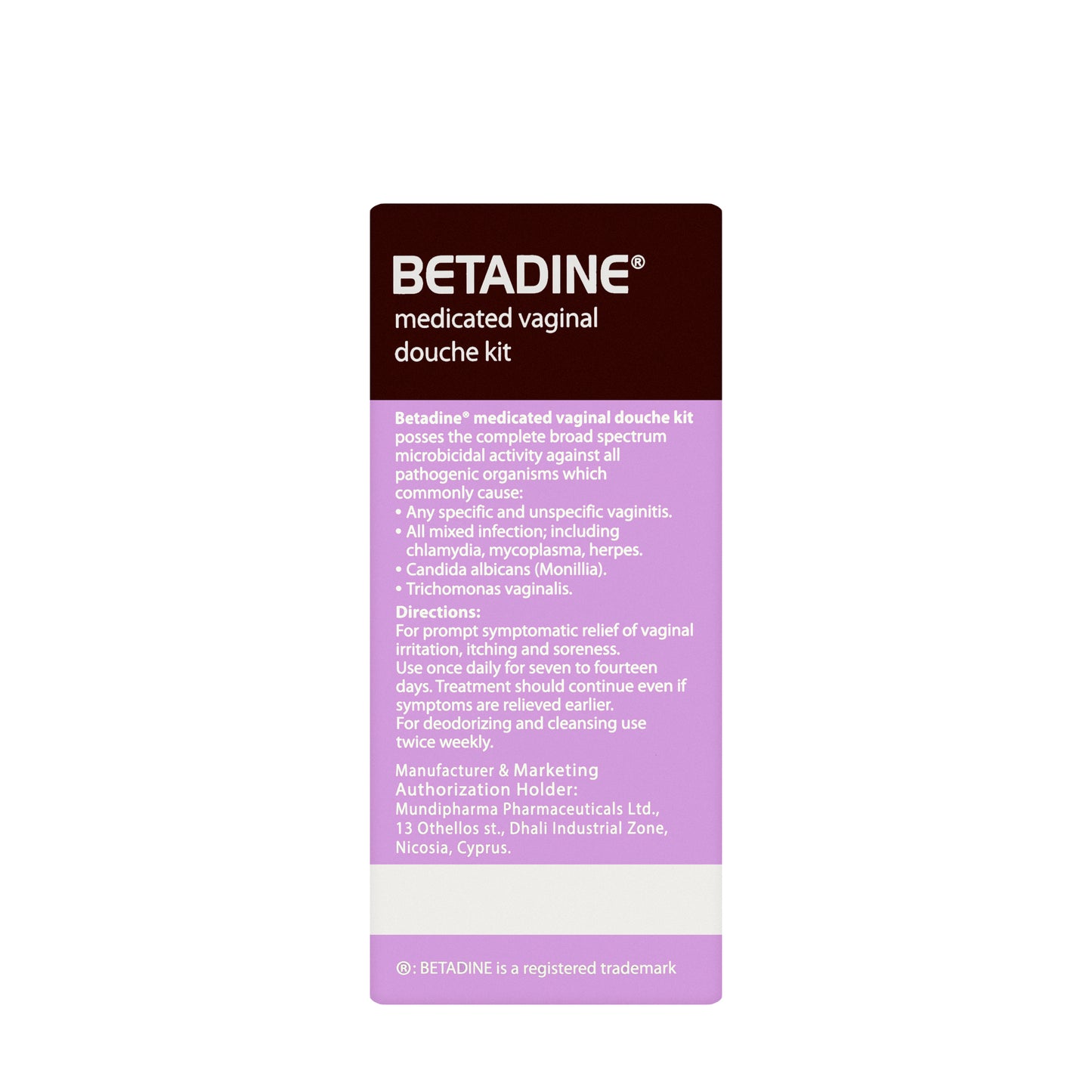 Betadine 10% Douche 250 Ml