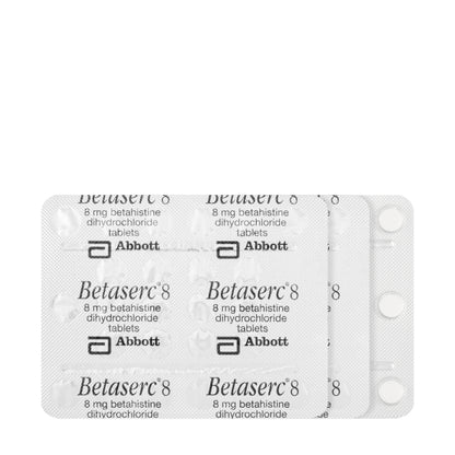 Betaserc 8Mg 100Tablets