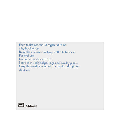 Betaserc 8Mg 100Tablets