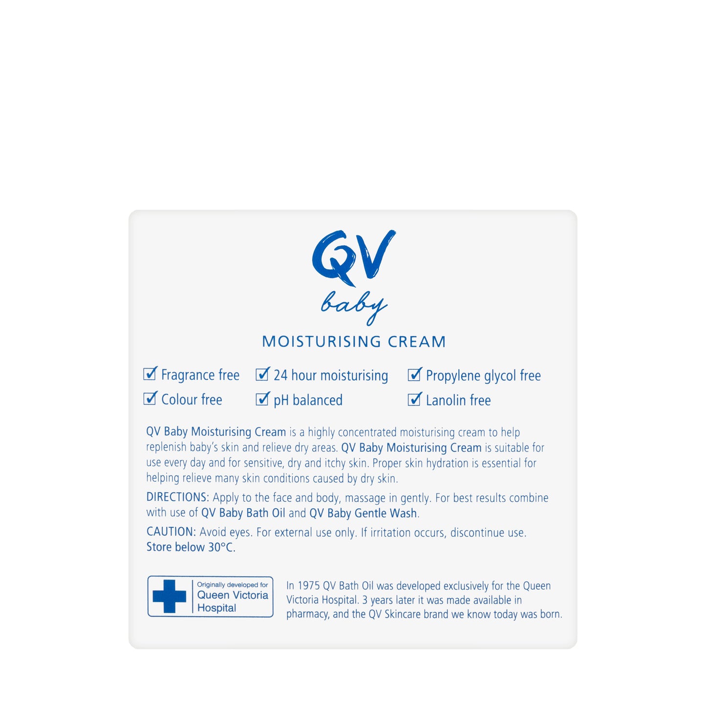 QV Baby Moisturising Cream 250 gm