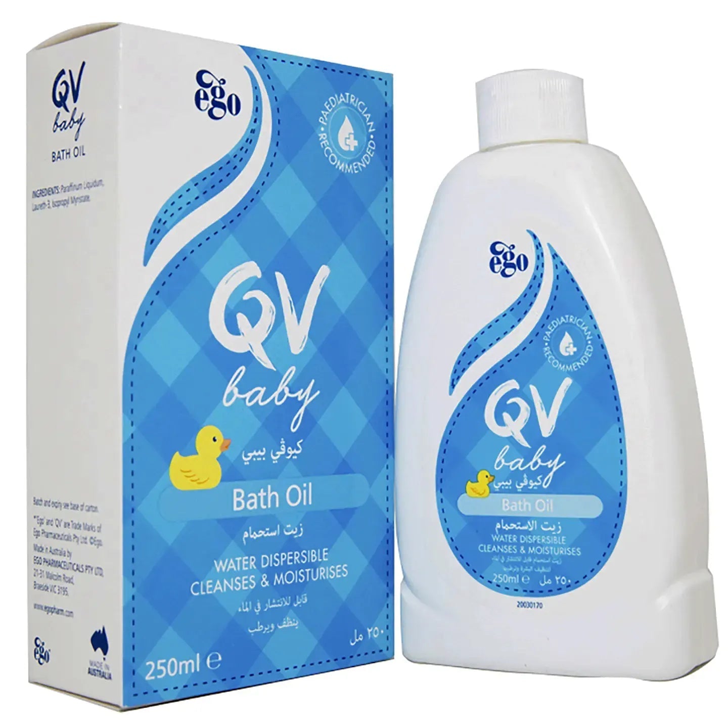 QV Baby Bath Oil 250 ml
