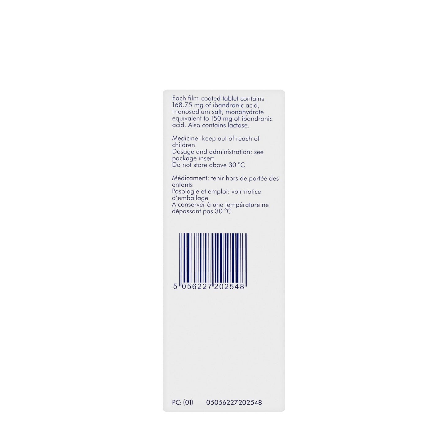 Bonviva 150 Mg 3 Tablets