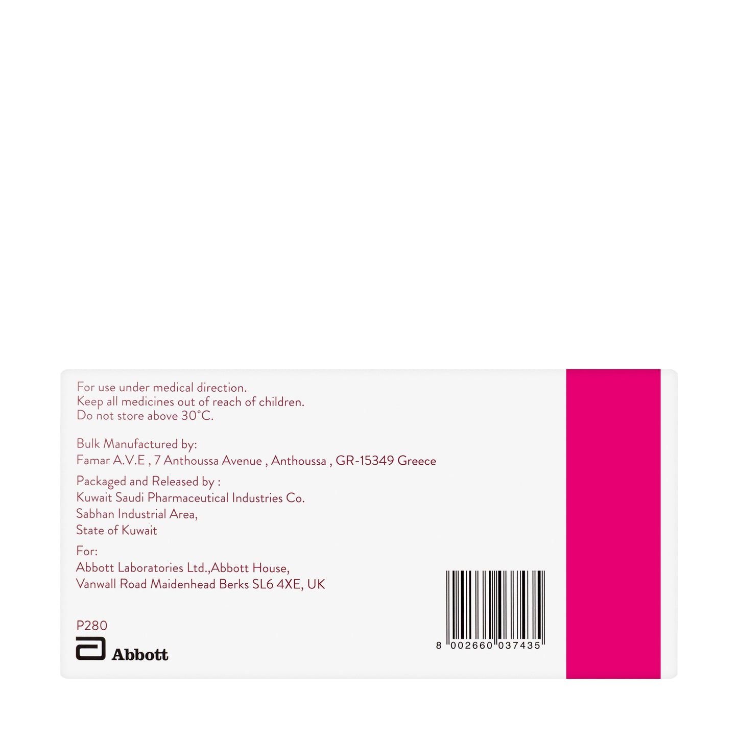 Brufen 600Mg 30Tablets