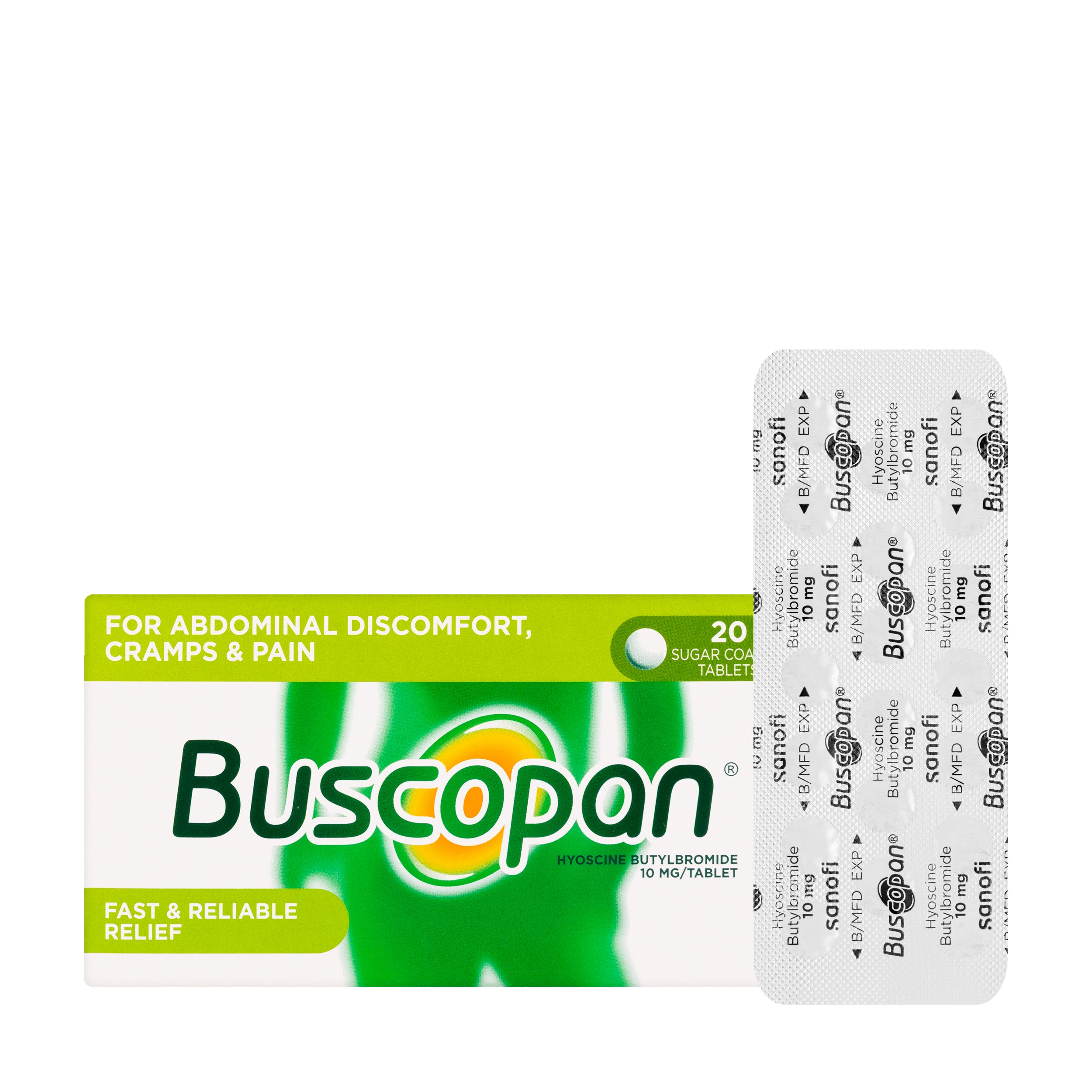 Buscopan 10Mg 20Tablets