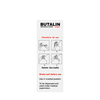 Butalin Inhaler 100Mcg/Dose 200 Metered Dose 1 Pieces