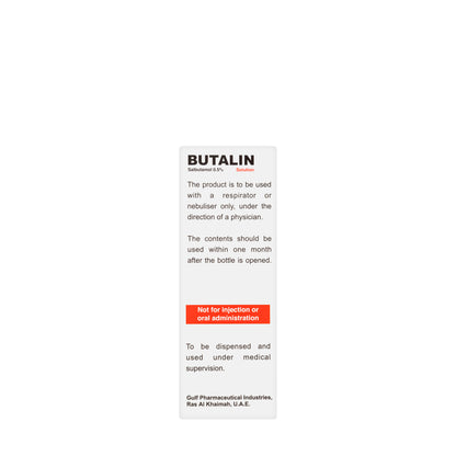 Butalin 0.5% Solution Nebulizer 20Ml