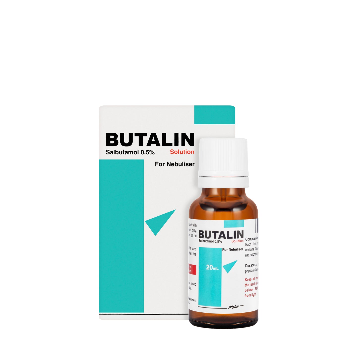 Butalin 0.5% Solution Nebulizer 20Ml