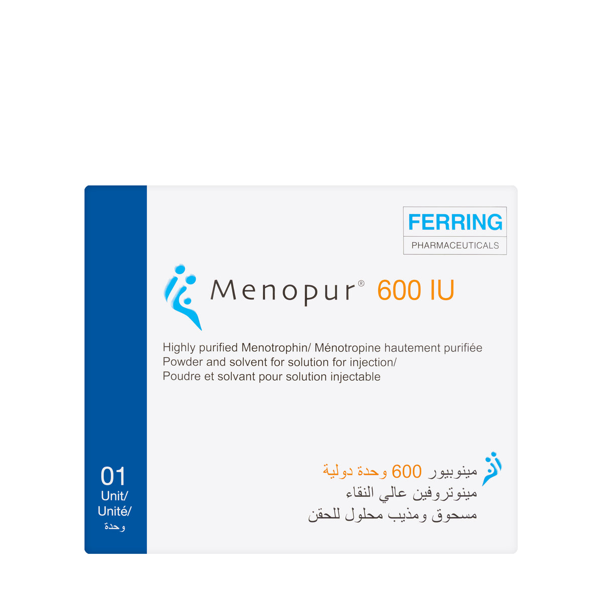 Menopur 600IU 1 Vial