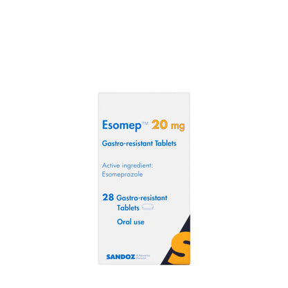 Esomep 20Mg 28 Tablets