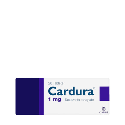 Cardura 1Mg 20Tablets