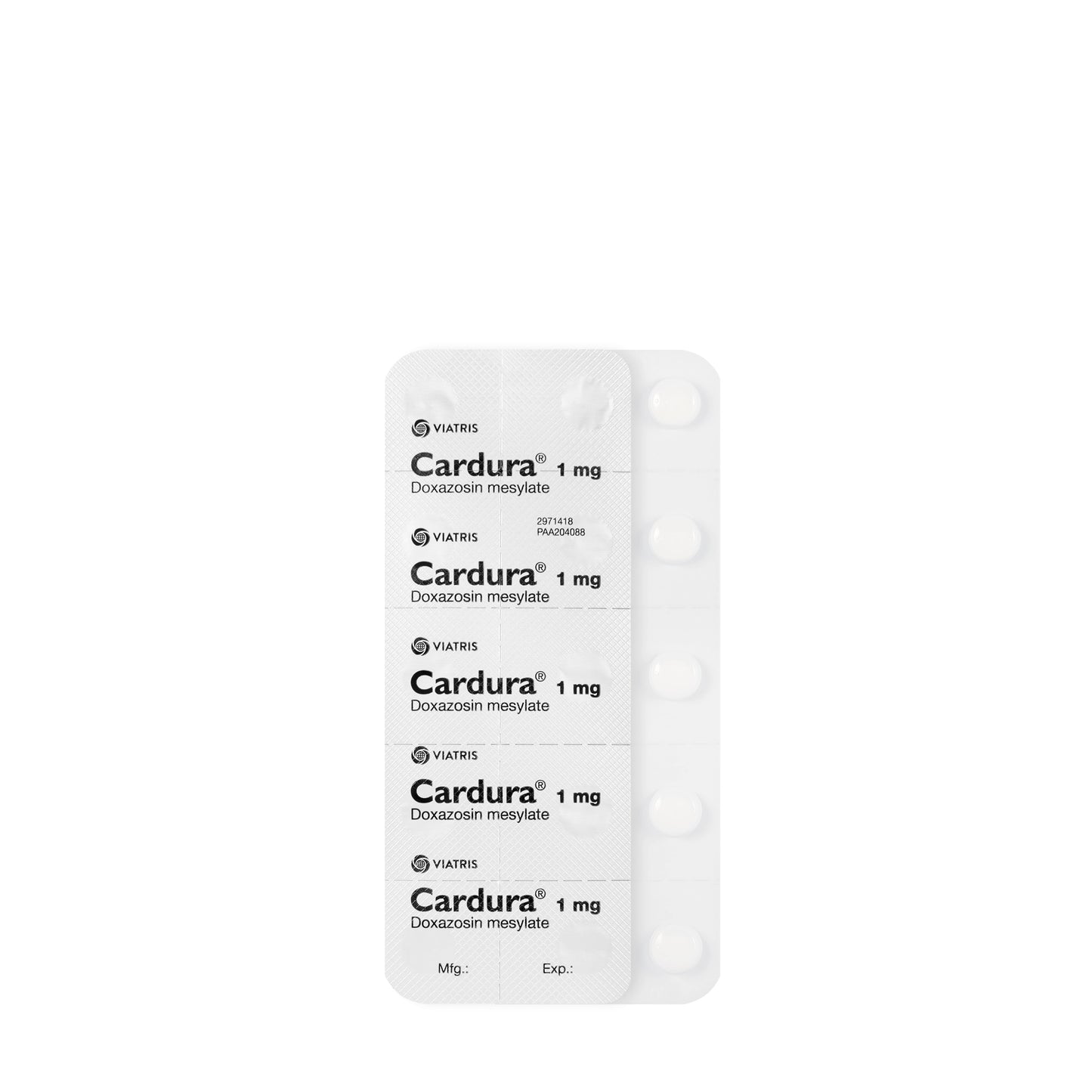 Cardura 1Mg 20Tablets