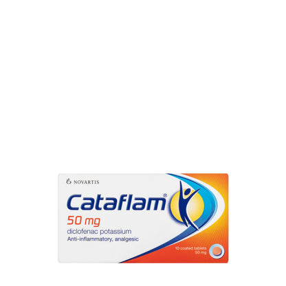 Cataflam 50Mg 10Tablets