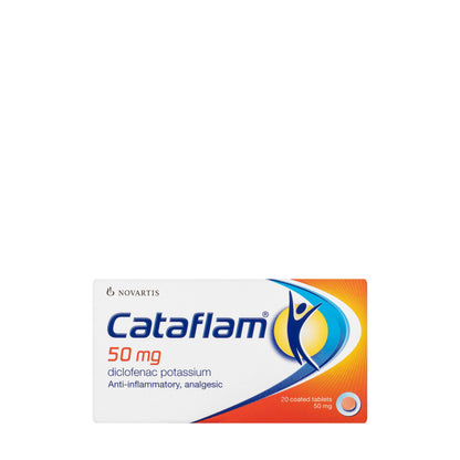 Cataflam 50Mg 20Tablets