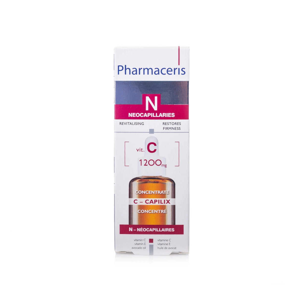Pharmaceris N Neocapillaries Revitalising Firmness Concentrate with Vitamin C 1200 Mg Serum 30 Ml