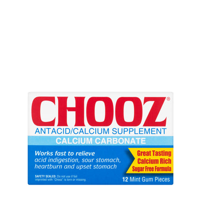 Chooz Gum 12 Tablets