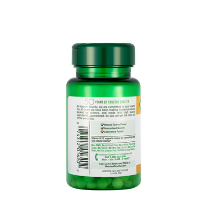 Nature's Bounty B-12 1000mcg 60 Quick Dissolve Tablets
