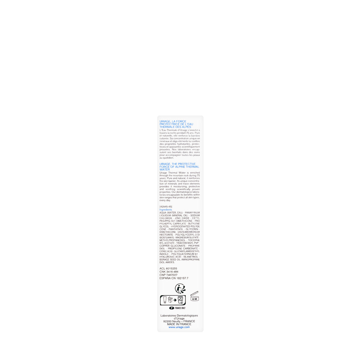 Uriage Bariderm Cica Repair Cream 40 ml
