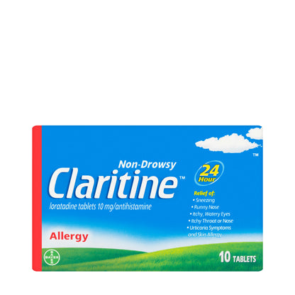 Claritine 10Mg 10 Tablets