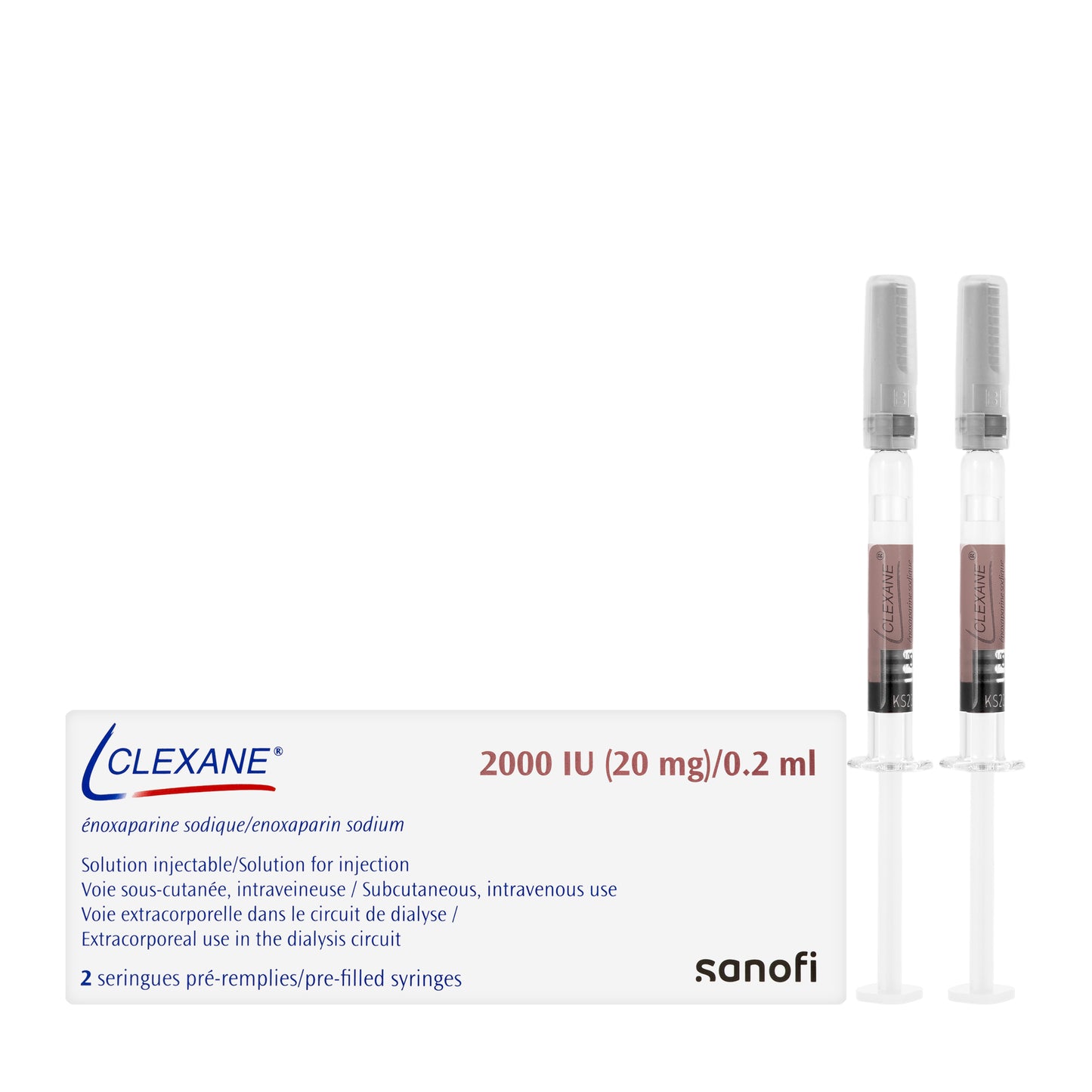 Clexane 20Mg/0.2Ml 2 Syringes