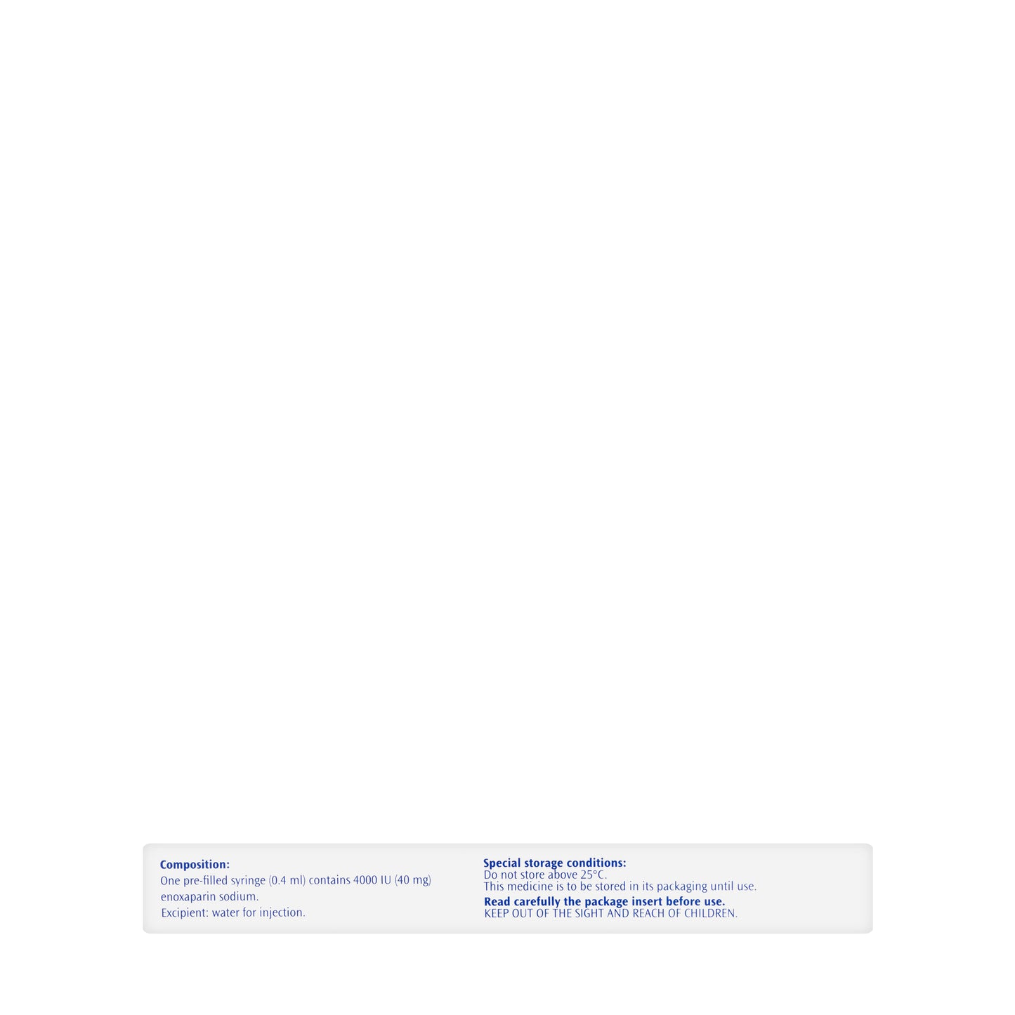 Clexane 40Mg/0.4Ml 2 Syringes