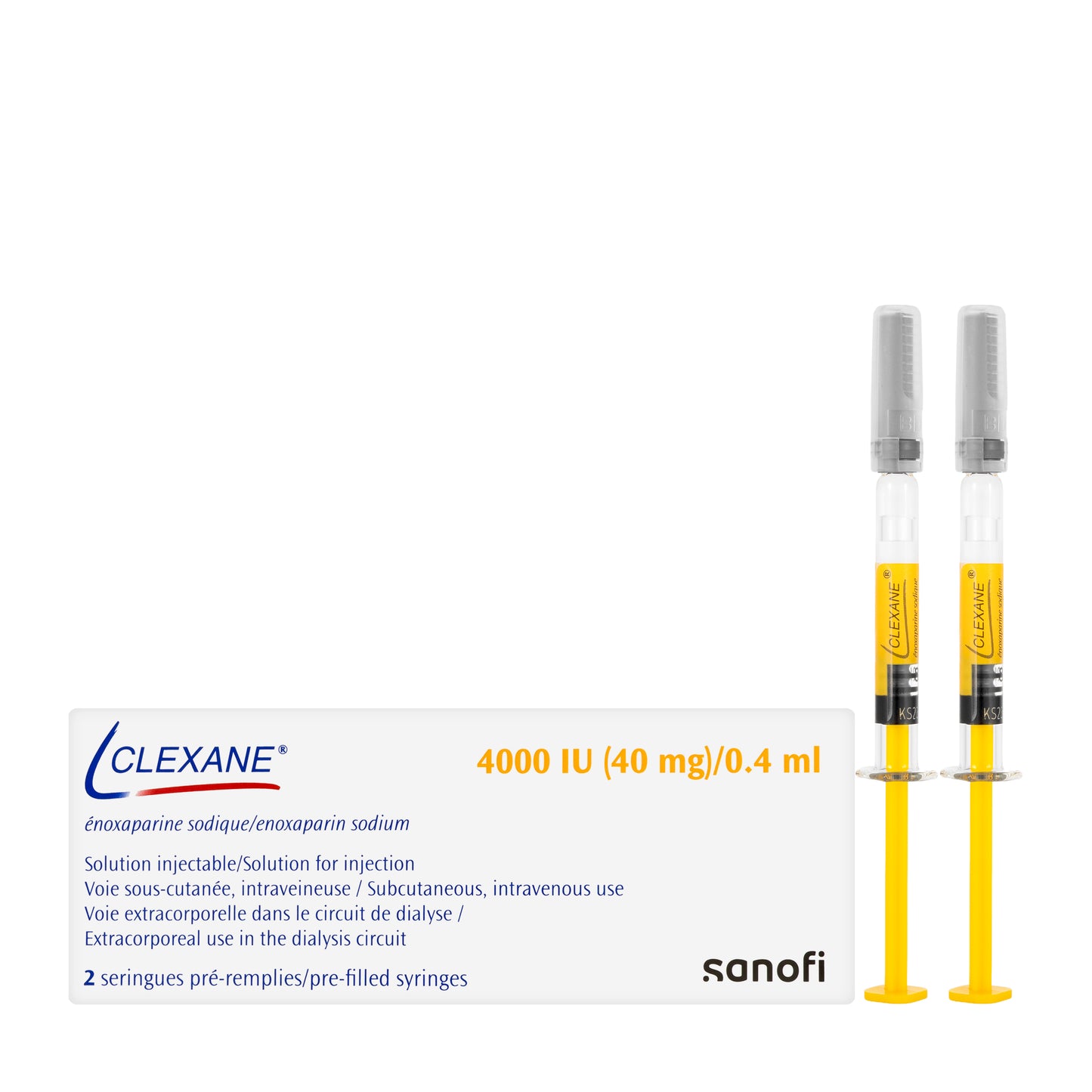 Clexane 40Mg/0.4Ml 2 Syringes