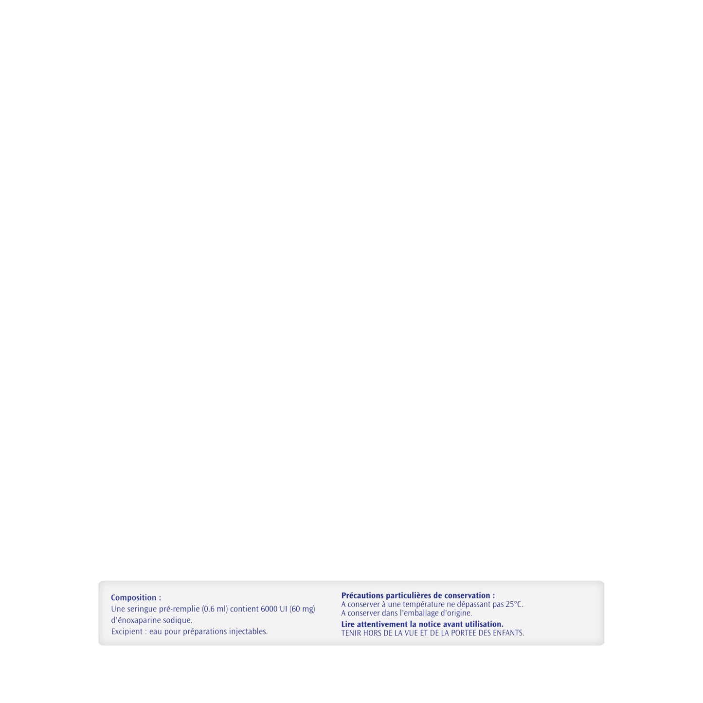 Clexane 60Mg/0.6Ml 2 Syringes