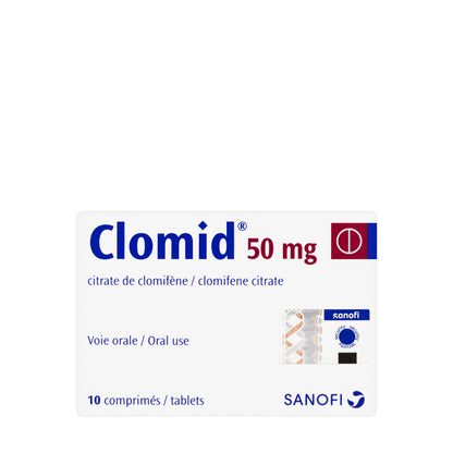 Clomid 50Mg 10 Tablets