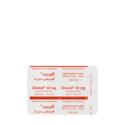 Clomid 50Mg 10 Tablets