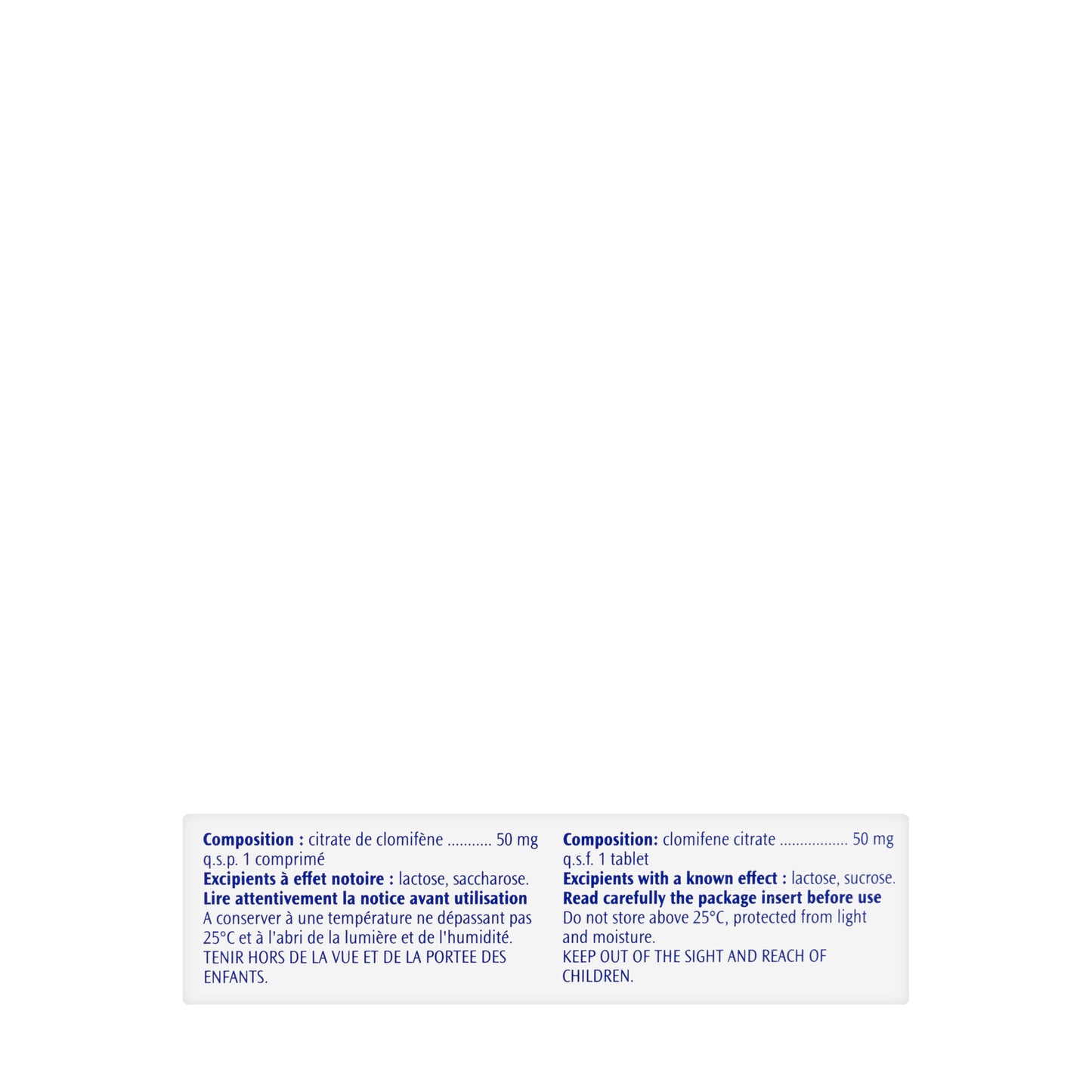 Clomid 50Mg 10 Tablets