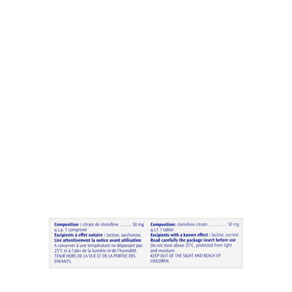 Clomid 50Mg 10 Tablets