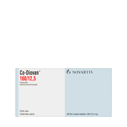 Co-Diovan 160/12.5Mg 28 Tablets