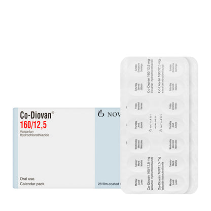 Co-Diovan 160/12.5Mg 28 Tablets