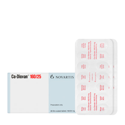 Co-Diovan 160/25Mg 28 Tablets