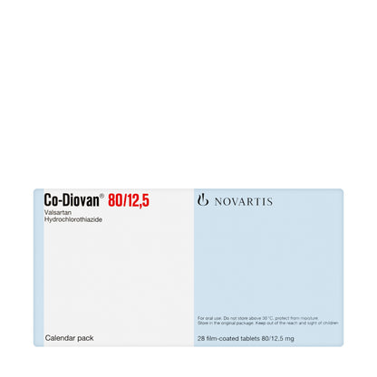 Co-Diovan 80/12.5Mg 28 Tablets