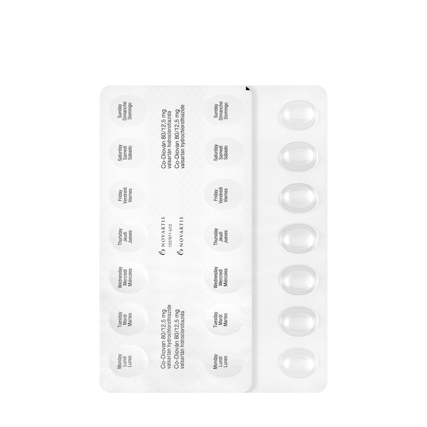 Co-Diovan 80/12.5Mg 28 Tablets