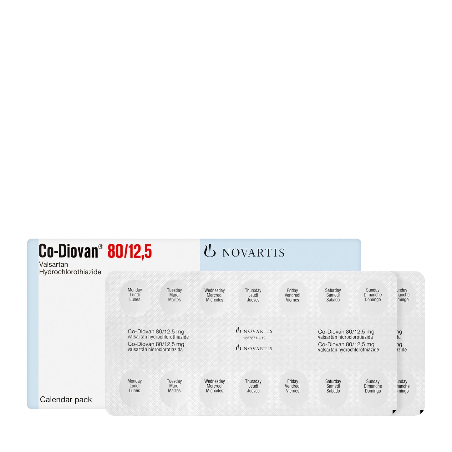Co-Diovan 80/12.5Mg 28 Tablets