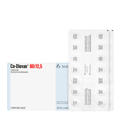 Co-Diovan 80/12.5Mg 28 Tablets